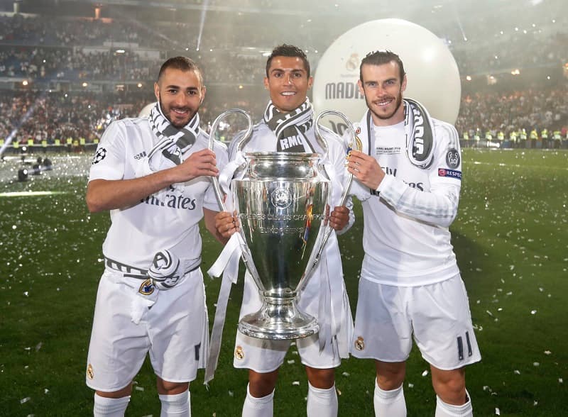 BBC Real Madrid - Hoạt động hàng công mạnh mẽ