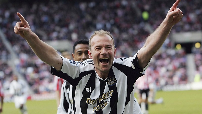 Alan Shearer được xem là huyền thoại Newcastle