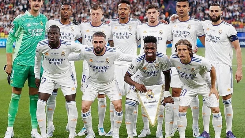 Danh sách cầu thủ Real Madrid 2022 gồm rất nhiều các hảo thủ